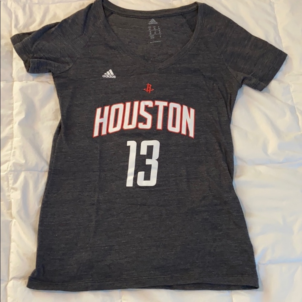 Adidas Women’s Houston Rockets vneck tee